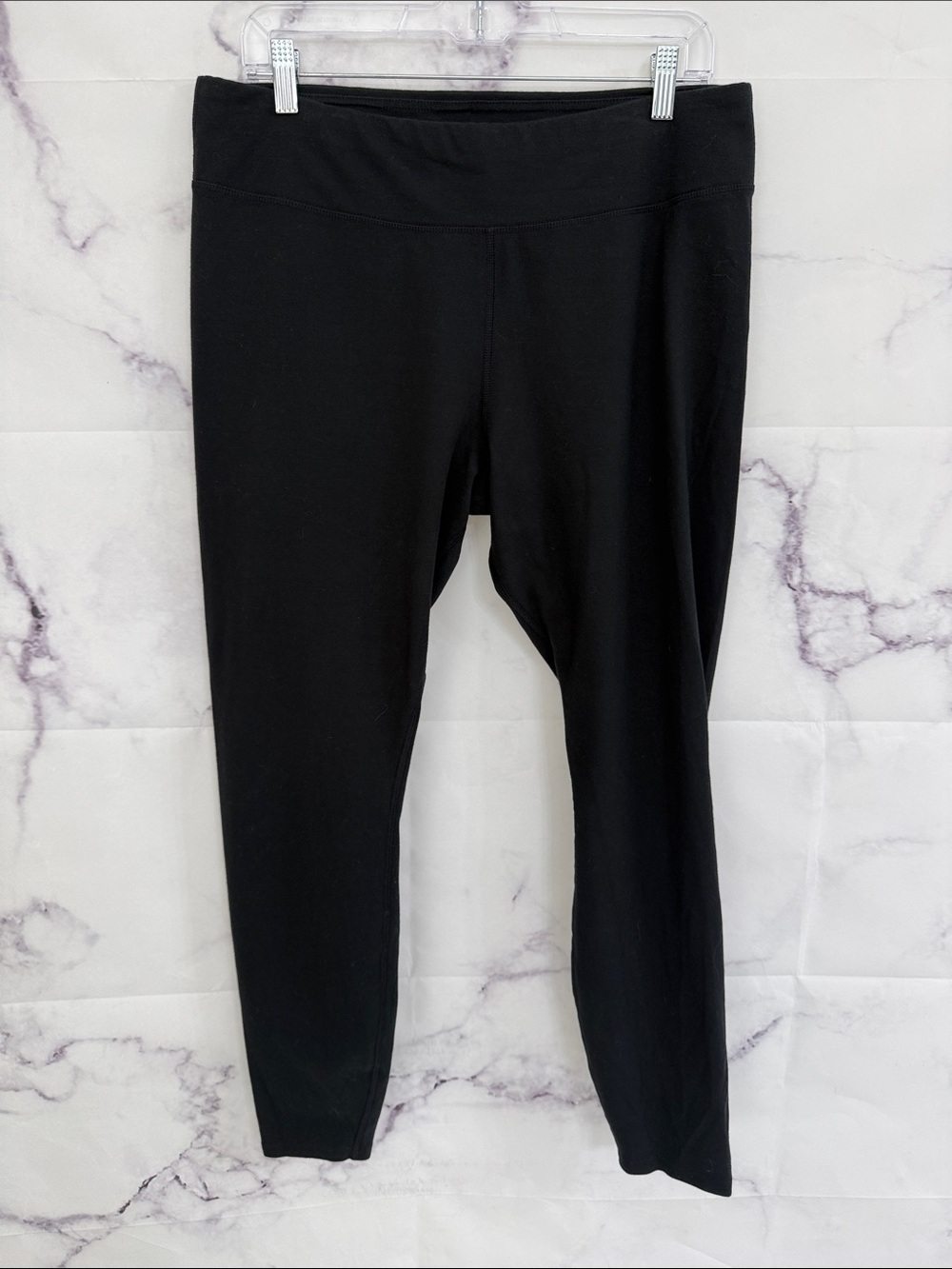PACT Black Organic Cotton Leggings Size XL